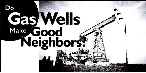 Do Gas Wells Make Good Neighbors?